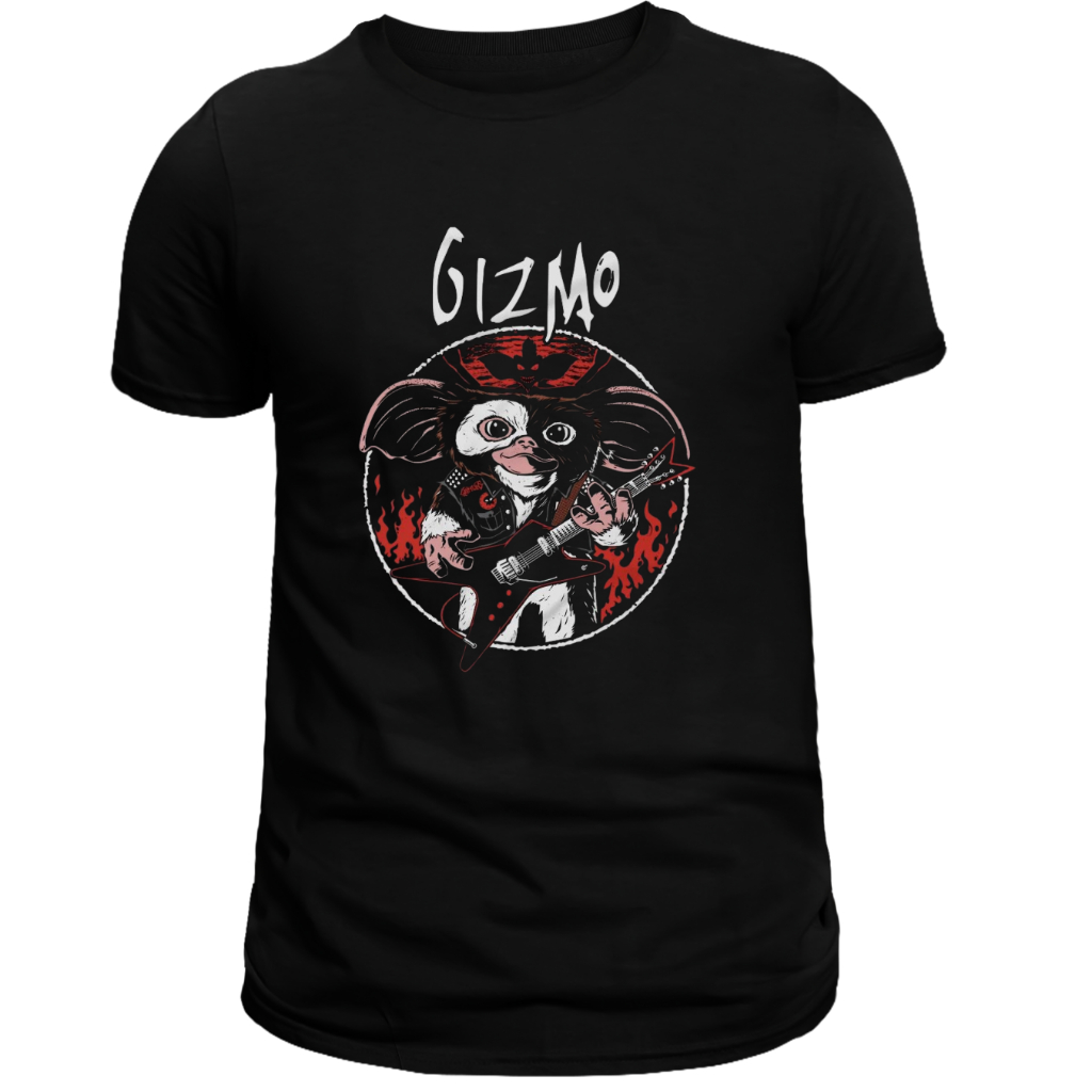 Linda Camisa, Camiseta Estampas Diversas,Gremlins, Gizmo, em 100% Algodão, Envio Rápido.