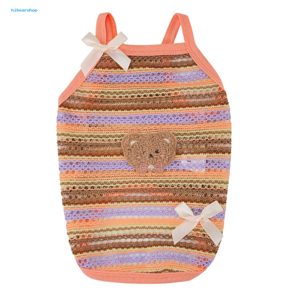 Dog Sling Carrier Thin Shoulder Strap Pet Summer Vest for Small Dogs – Breathable Soft Plush Polyester with Hollow Des