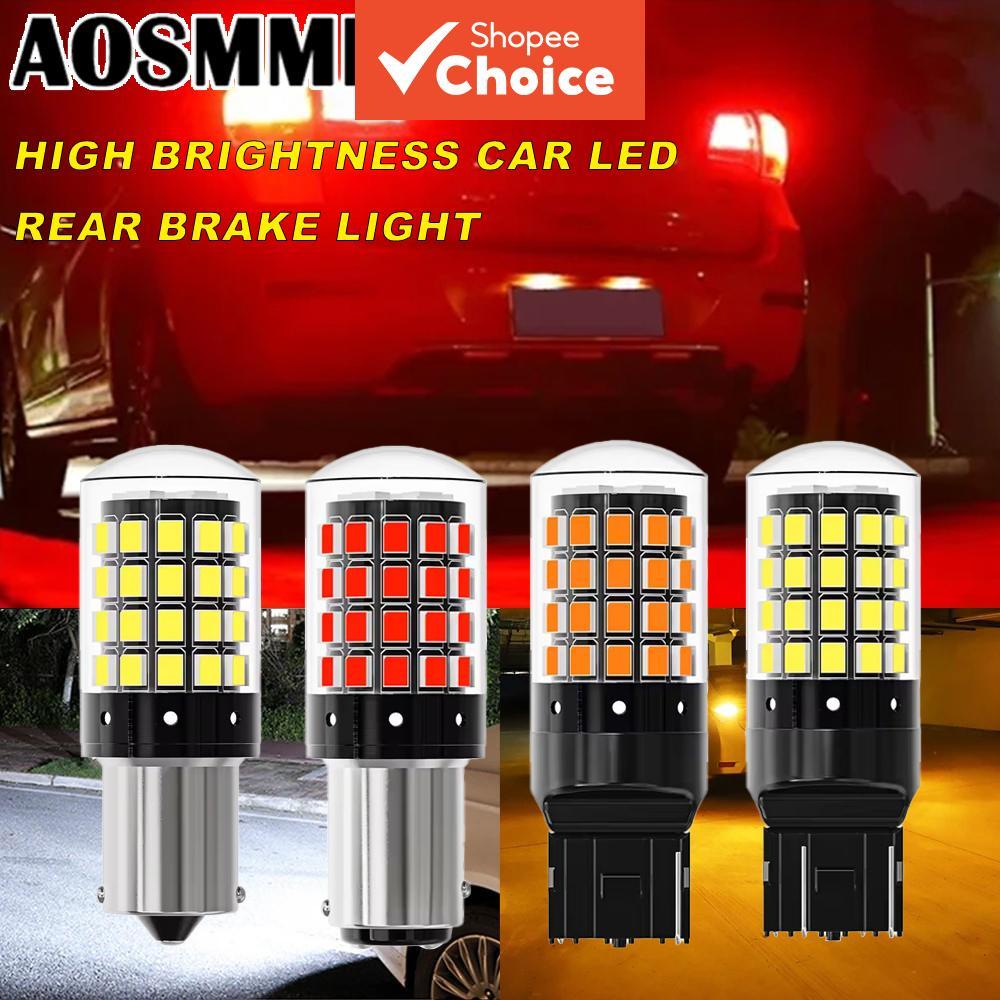 AOSMMD 2 Unidades De Lâmpadas LED 1156 1157 T20 7440 54SMD Lâmpada De Luz Traseira Reversa De Sinal De Mudança De Direçã