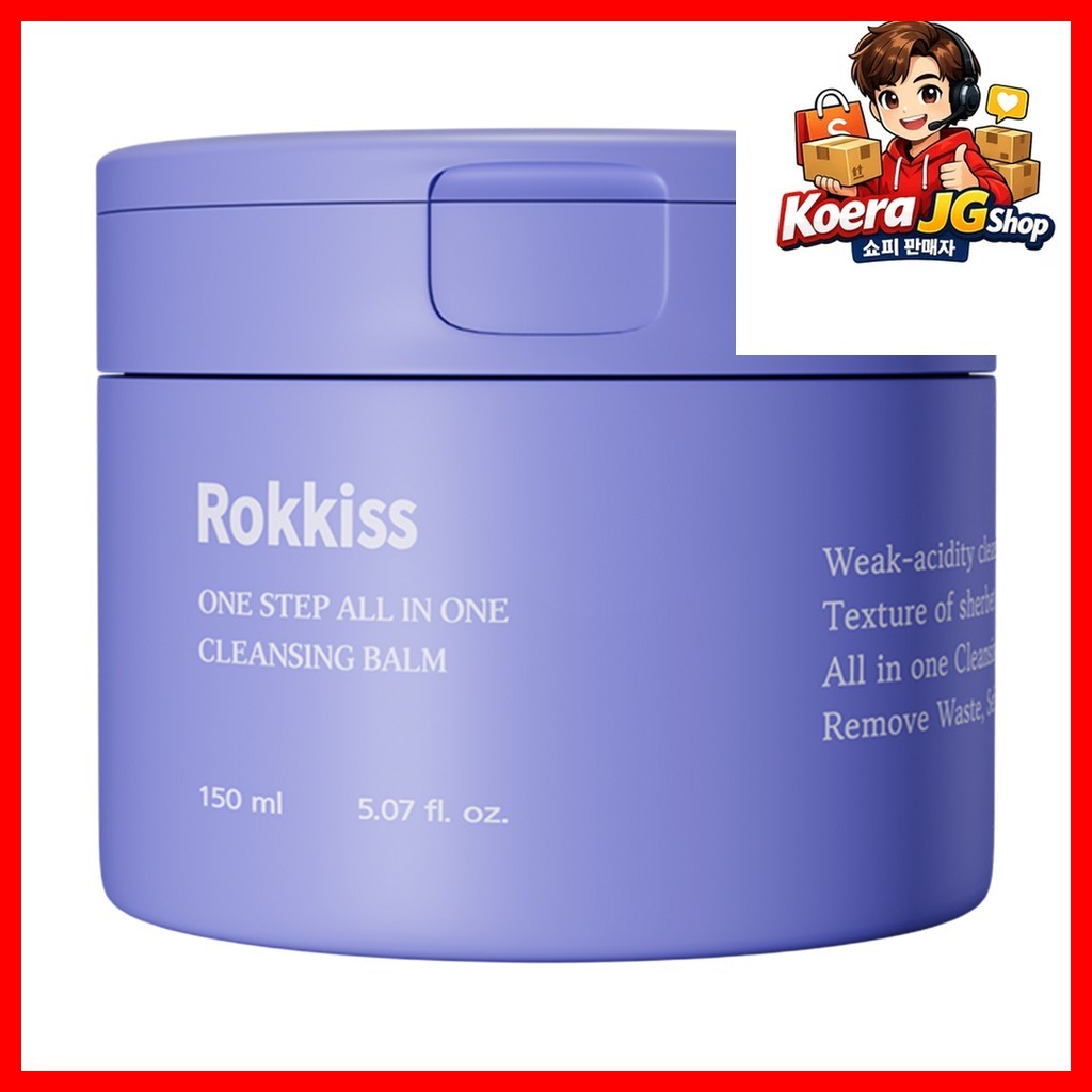 [rokkiss] Bálsamo De Limpeza Tudo Em Um Passo , 150ml , 1 Unidade/Coreano/Removedor De Maquiagem Da JGshop