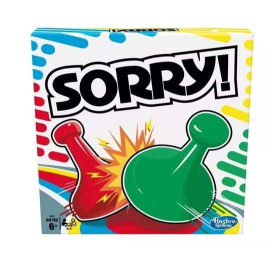 Jogo De Tabuleiro Gaming Sorry Em Português Da Hasbro