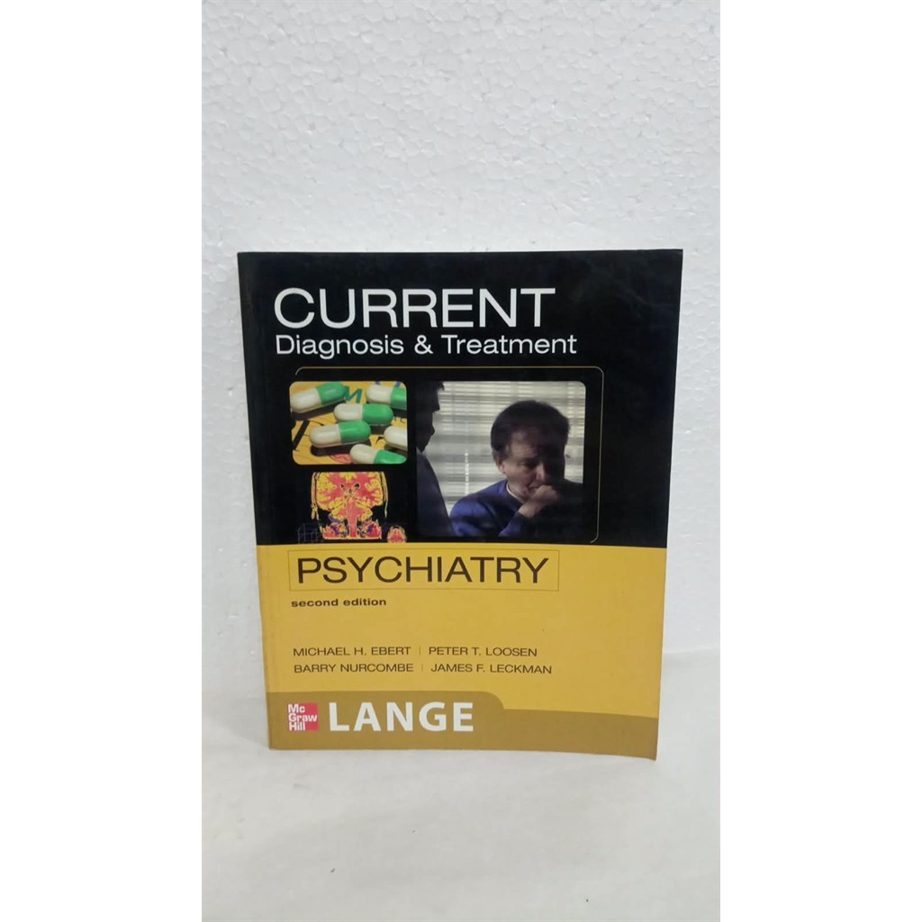Current Diagnosis & Treatment Psychiatry autor Michael H.Ebert e outros