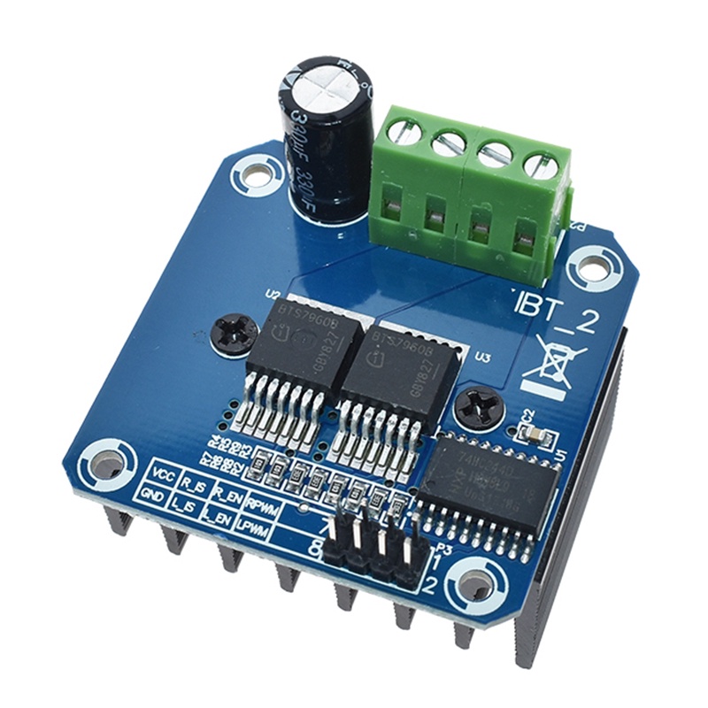Módulo De Acionamento De motor De Alta Potência Com Ponte H Dupla BTS7960 43A diagnosis De Corrente Arduino , Adequado P