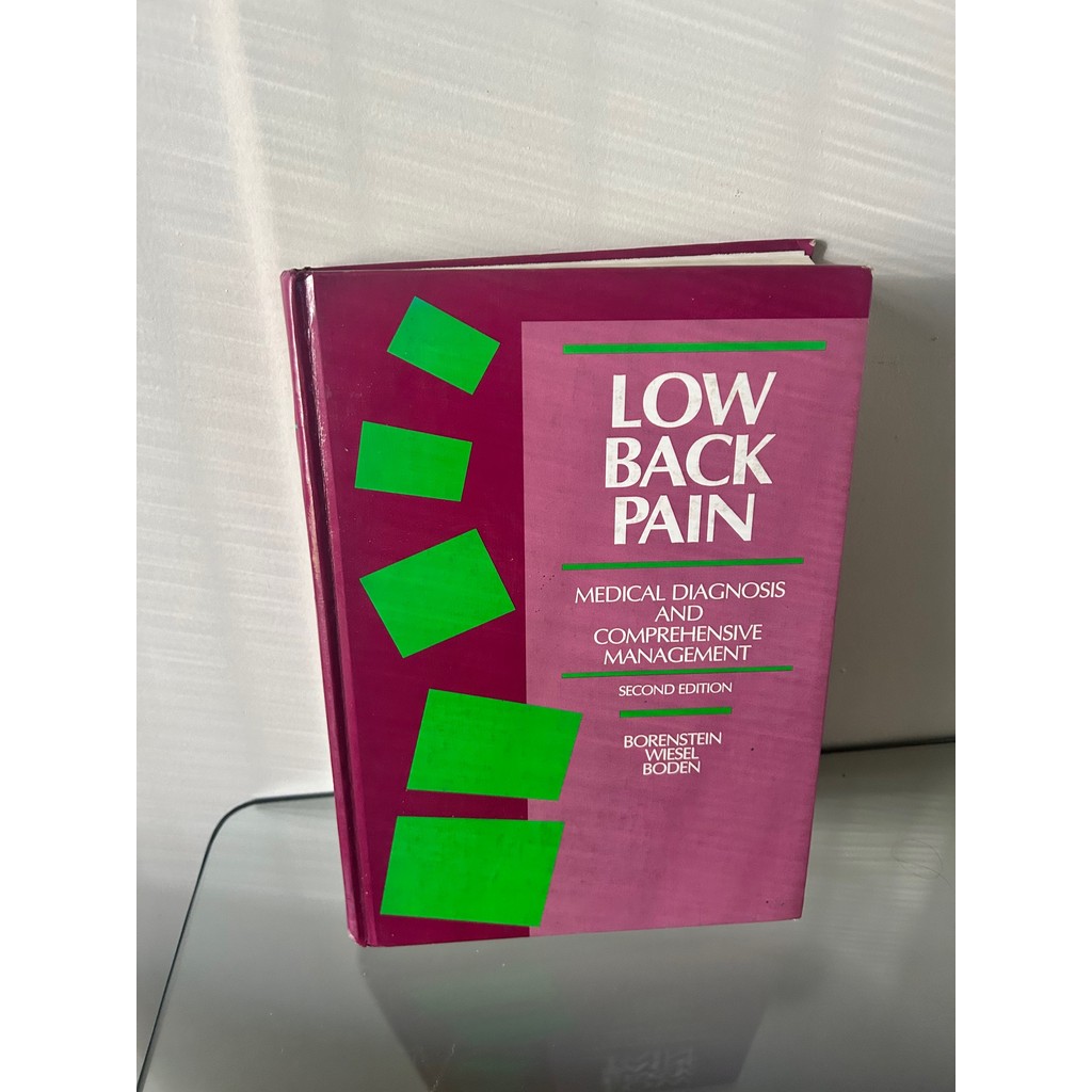 Low Back Pain: Medical Diagnosis and comprehensive management de David G. Borenstein; Sam W. Wiesel; Scott D. Boden