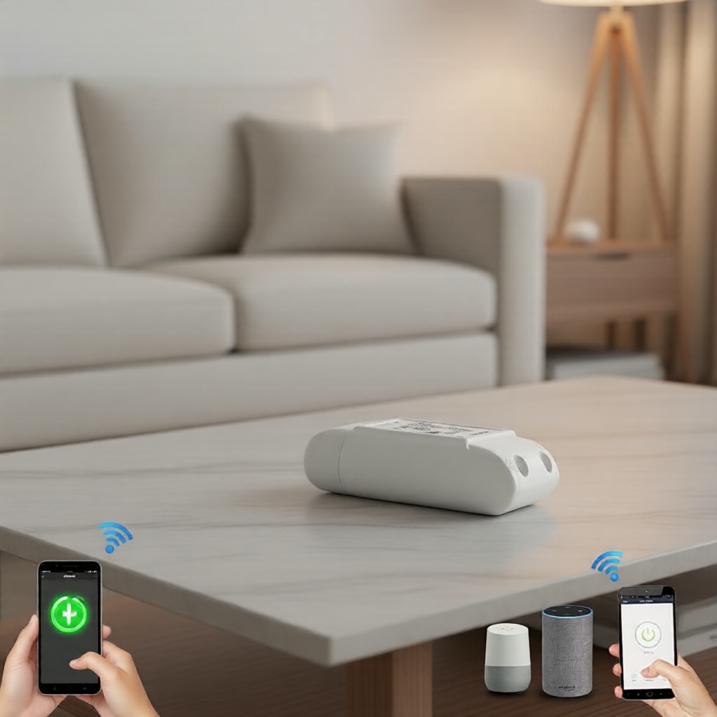 Disjuntor Inteligente WiFi Smart Switch Suporte Cozylife APP Control Funciona Com Alexa E Google Home