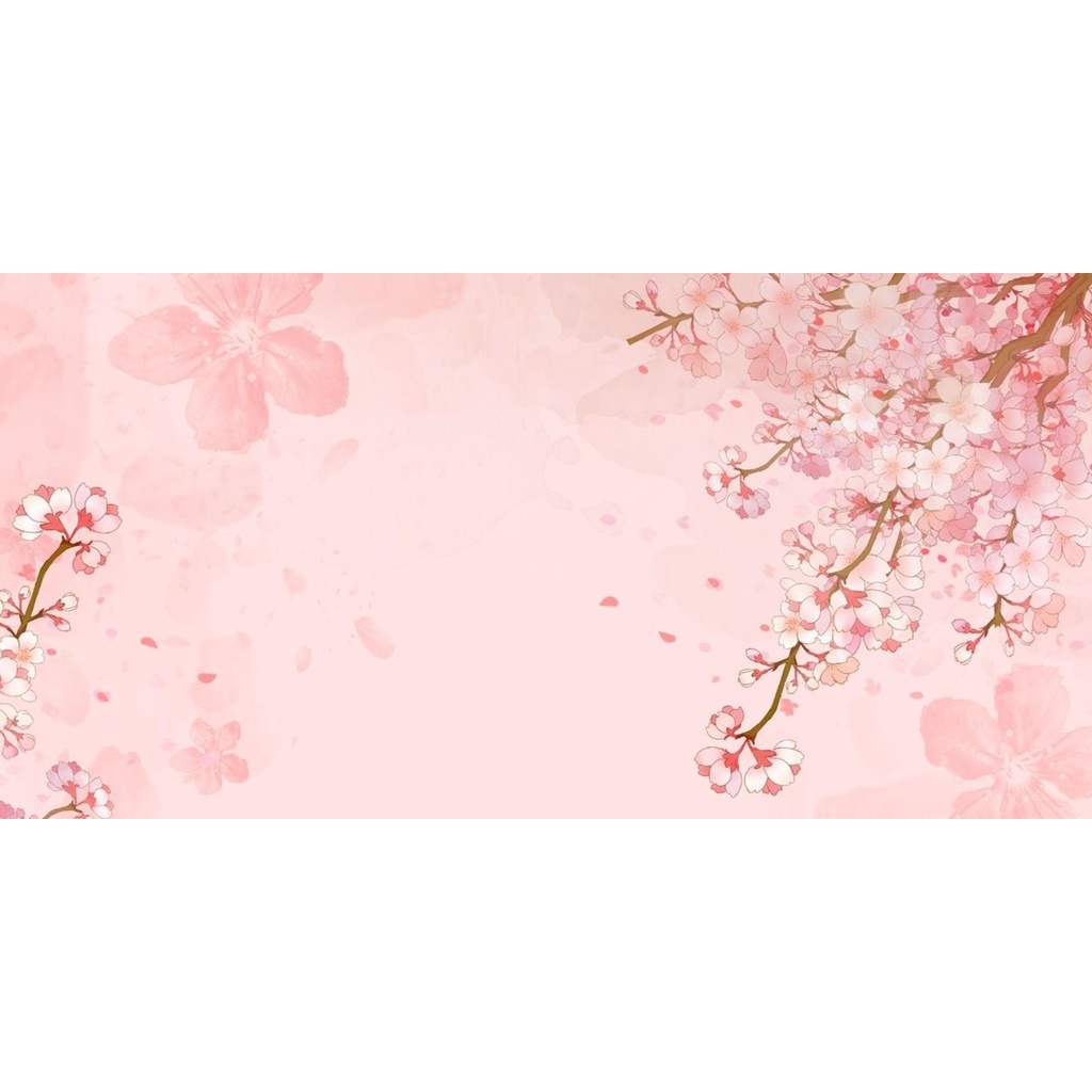 Mousepad Gamer Flor de Cerejeira Sakura  (58cm x 30cm x 3mm)