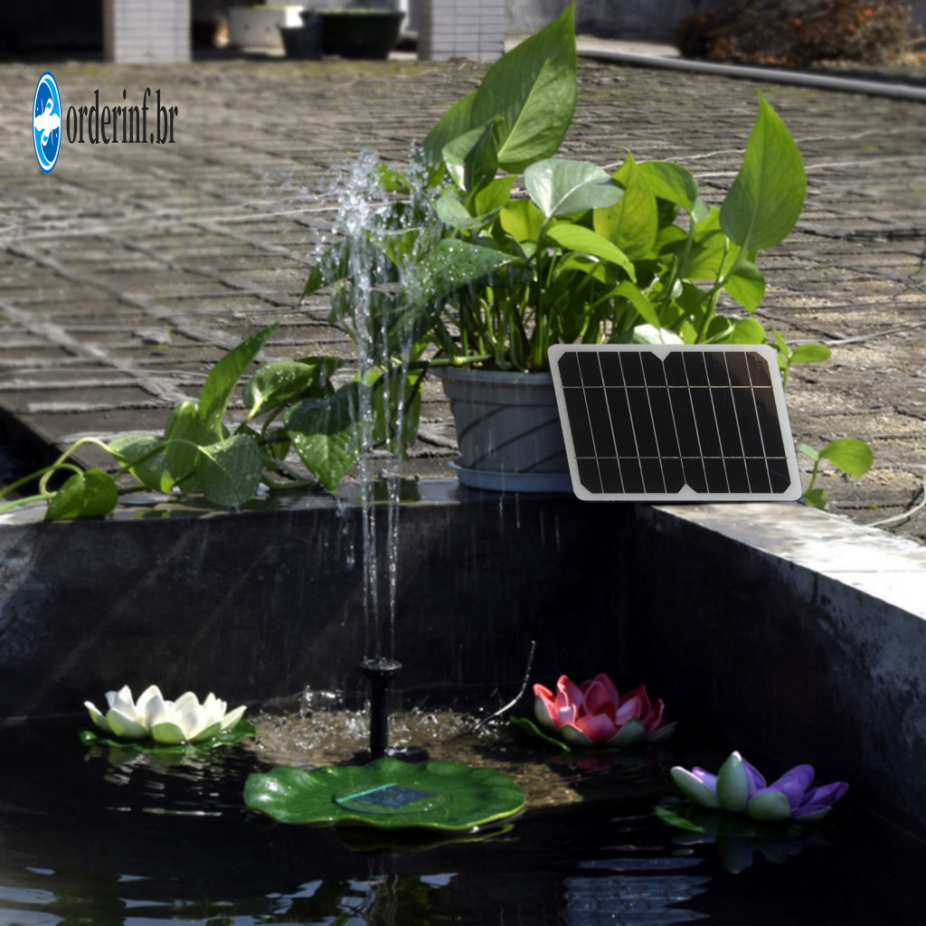 Solar Panel Water Fountain Pump 5w 5v High Efficiency Ip65 Waterproof Monocrystalline with – Durable Outdoor Power Sup