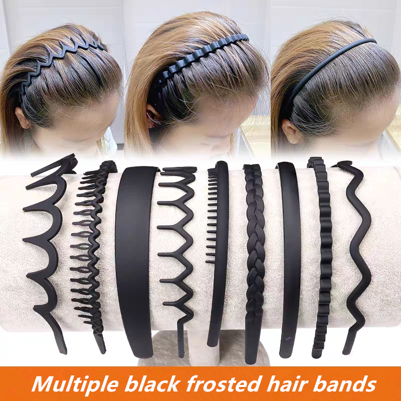 Estilo Universal variedade coreana simples antiderrapante rosto lavagem bandana com dentes Headwear feminino