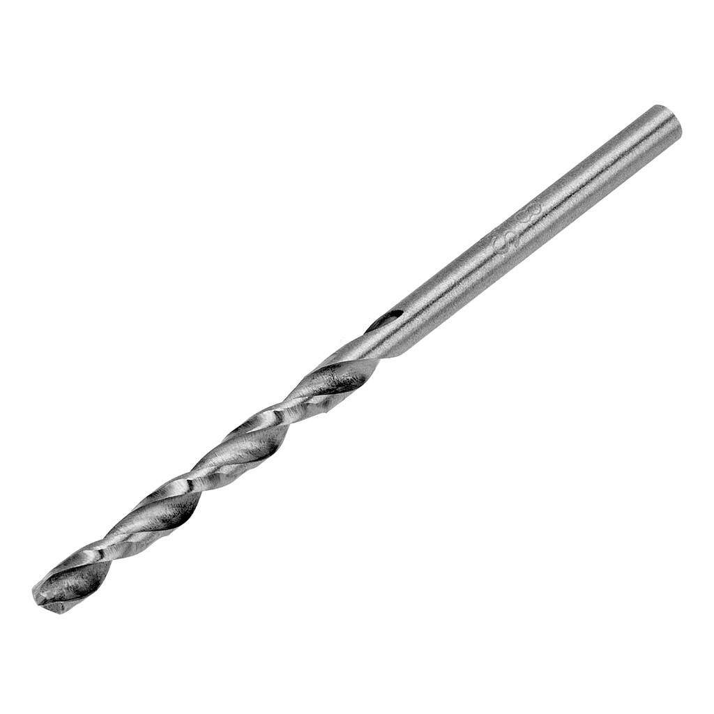Broca Aço Rápido Standard 1/8 Pol Para Metal Polida Haste Cilíndrica 10 Peças MTX