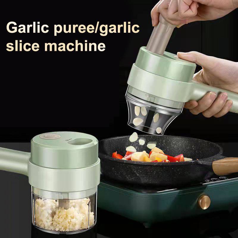 Rightrous Processador De Alimentos Elétrico Carregamento Sem Fio Corte Legumes Carne Para Casa Handheld Toolplementar Má