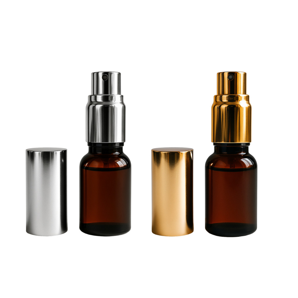 Kit Frasco Pet 10ml 18/405 Âmbar c/ Tampa Spray Full Cap