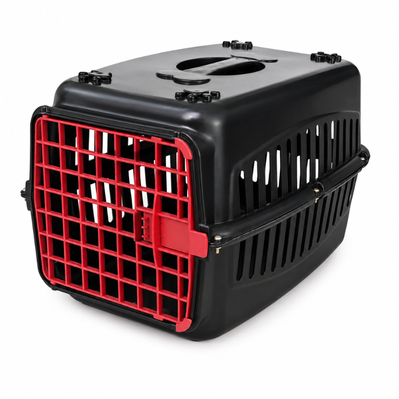 Caixa de Transporte N°2 Cães e Gatos para Viagem e Transporte Veterinário