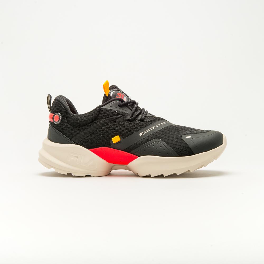 TENIS FILA FIT TRAINER 2.0 PRETO/ROSA/AMARELO