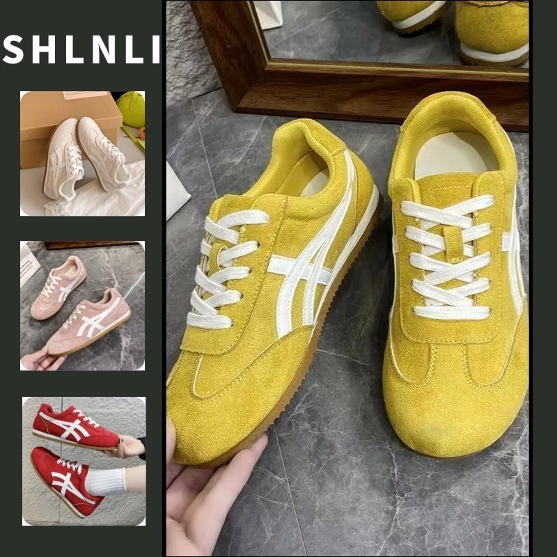 Feminino Leve Sola Macia Tênis Casuais Primavera Verão Retro Respirável Malha Trainer Sapatos