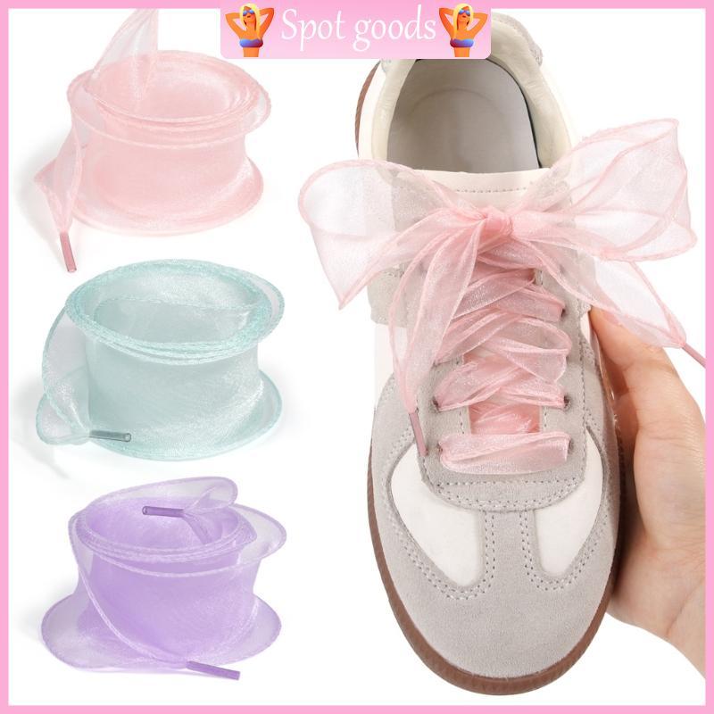 vava Organza Shoe Lace Trainers Cadarços 140 Cm De Comprimento 35 Mm De Largura Para Adultos Adolescentes