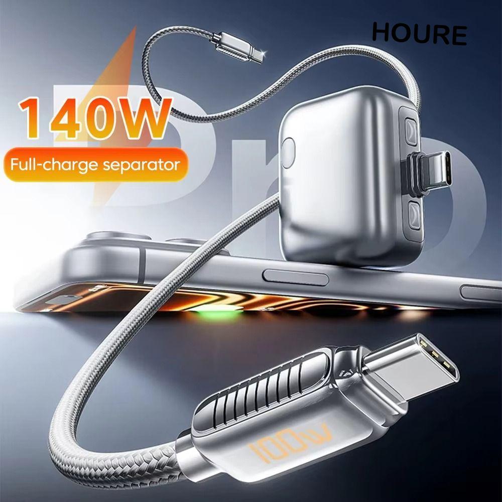 Adaptador De Carregamento De Parada Automática HOURE , Proteção Contra Sobrecarga Tipo C Carregador De Energia Automátic