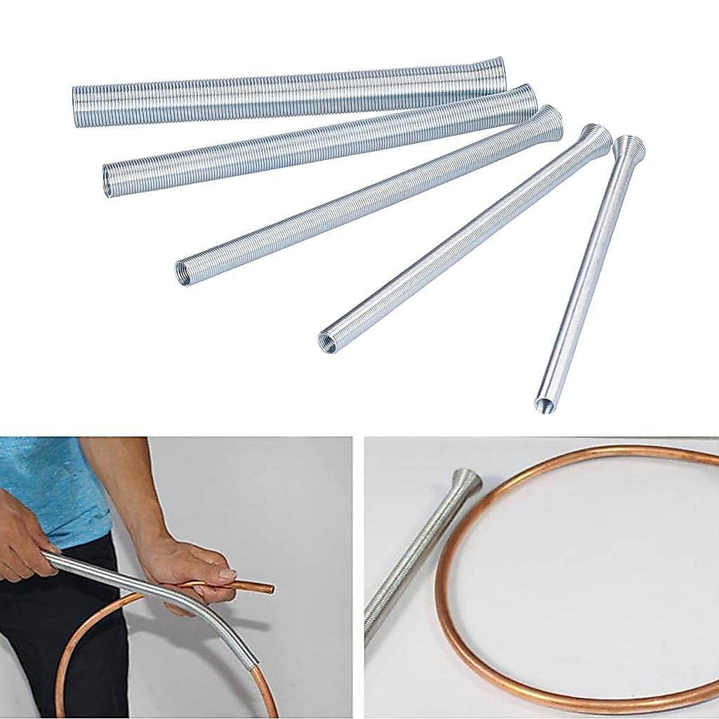 promessa1.br Horett Spring Tube Benders Tubing Bender Set Kit de dobra de tubo 5 unidades de tubos de aço 1/4 5/16 3/8