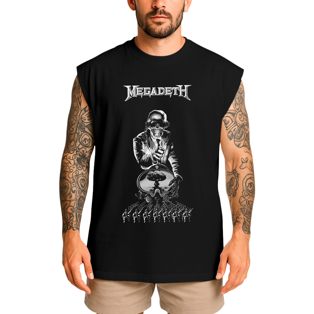 Regata Oversized Megadeth Control Skull