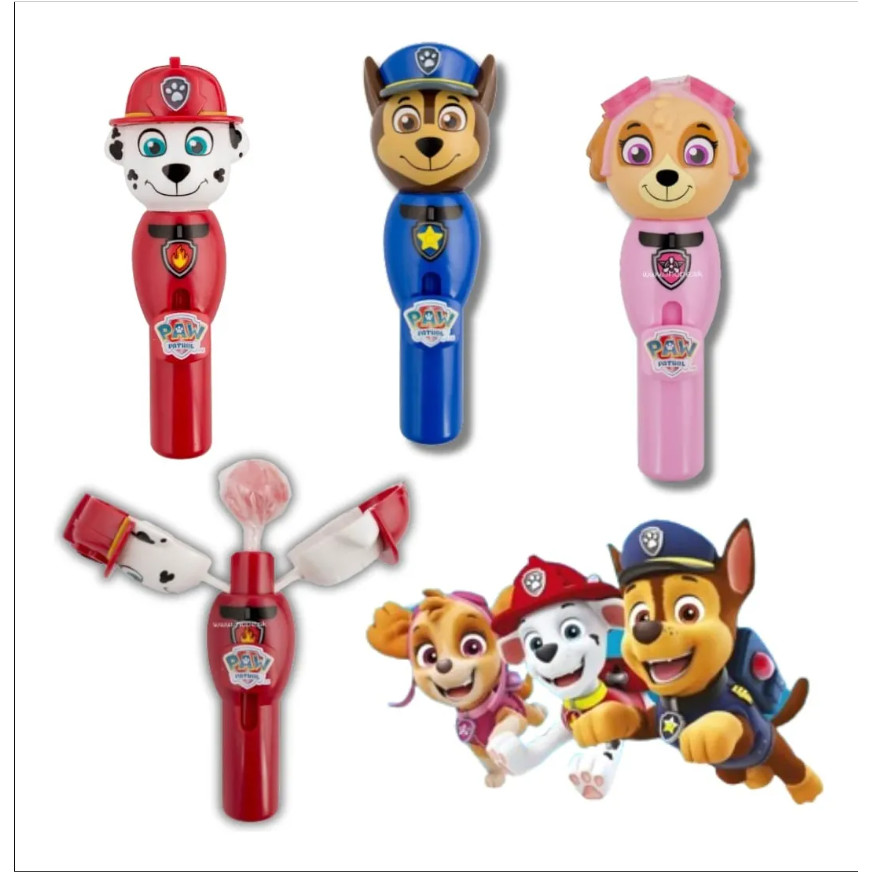 Kit 24 Unidades Spin POPs Patrulha Canina – (2 Displays)