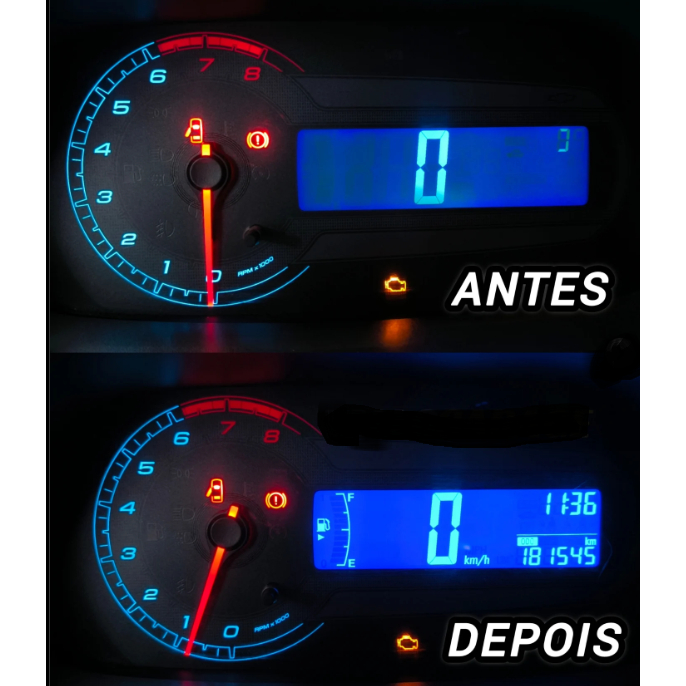 Display do Cobalt LT Sonic Spin Onix Prisma 033