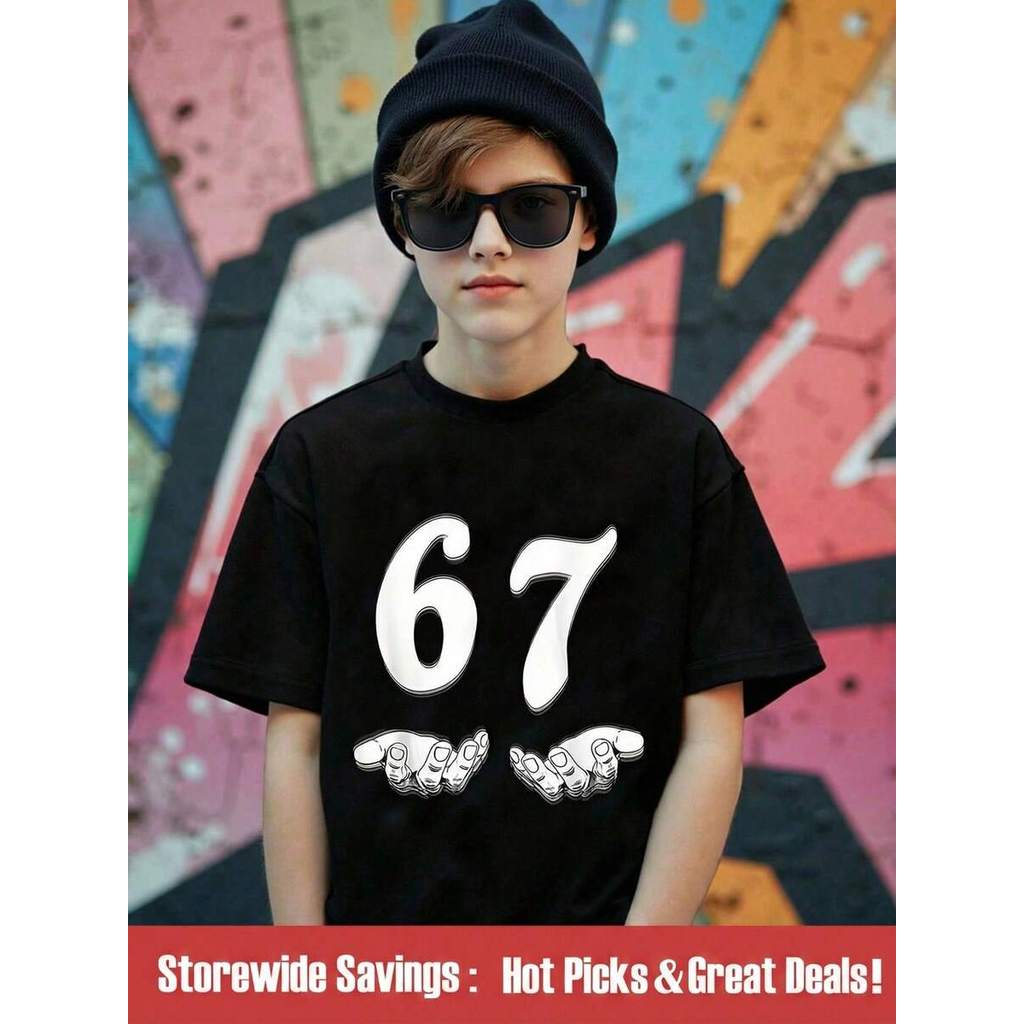 Camiseta Six Seven Em Aldodão Super Estilosa e Confortável