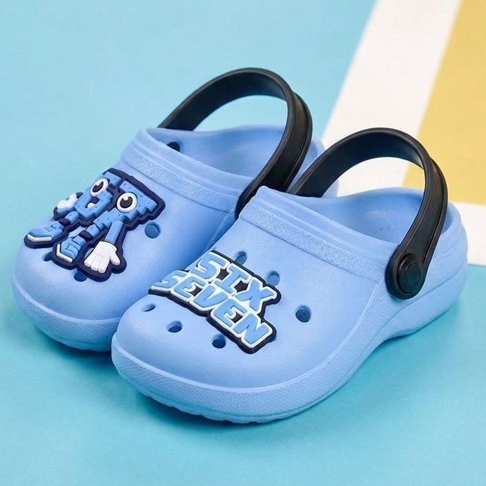 Sandalia Papete Infantil Menino Six Seven Leve Confortavel
