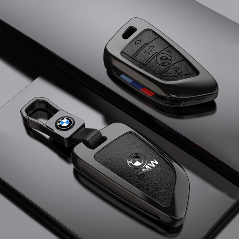 A Capa Da Chave Do Carro Em Liga De Zinco É Adequada Para BMW Série 3 5 7 2 x6x7x5x3x1i3 Pacote ix3 shell 320li Fivela A