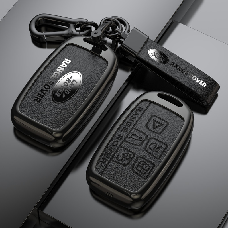 A Capa Da Chave Do Carro Em Liga De Zinco É Adequada Para Land Rover Defender Range Aurora Discovery Versão Esportiva St