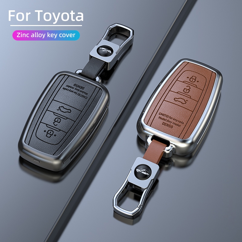 A Capa De Chave De Carro De Liga De Zinco É Adequada Para Toyota Camry Asia Long Highlander RAV4 Rongfang Corolla Ralink
