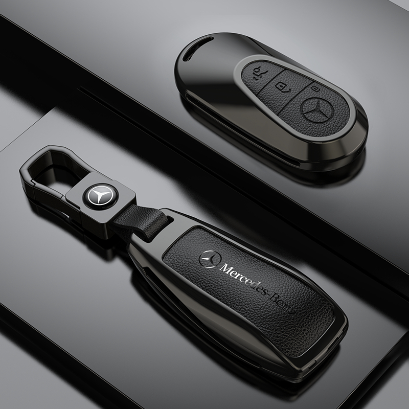 A Capa De Chave De Carro Em Liga De Zinco É Adequada Para Mercedes-Benz E300LC-class E G C260LA GLC Maybach S GLEGLB Fiv