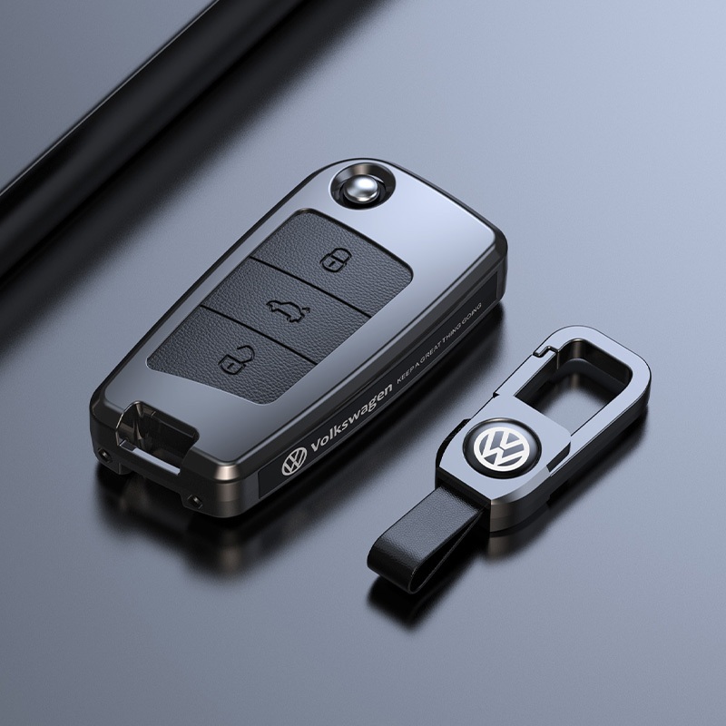 A Capa Da Chave Do Carro Em Liga De Zinco É Adequada Para Volkswagen Tiguan L Sagitar Bora Lavida plus Tuyue Tuang X Lin