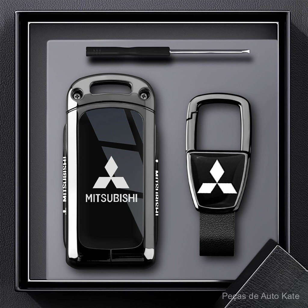 Suporte de chave de carro em liga de zinco Mitsubishi é adequado para Outlander/Igo/Wing God/Pajero/Jinxuan/ASX KXTE