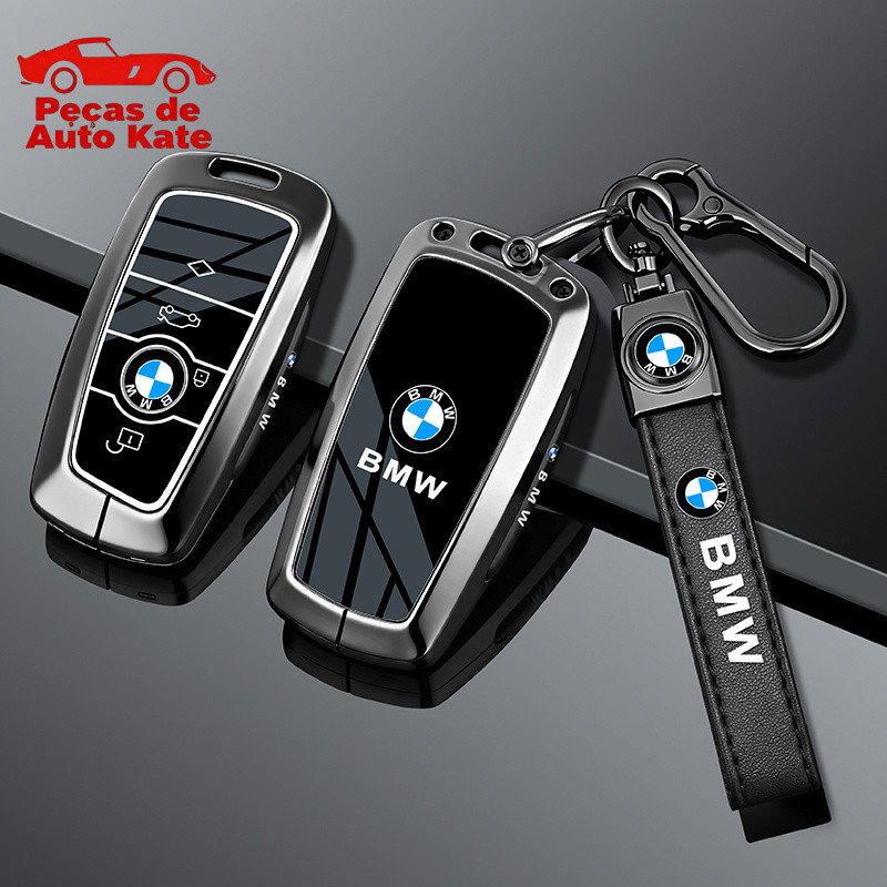 Capa de Chave de Carro em Liga de Zinco para BMW Série 1 3 5 7 X1 X3 X4 X5 F10 F15 F16 F20 F30 F18 F25 M3 M4 C ZNDE