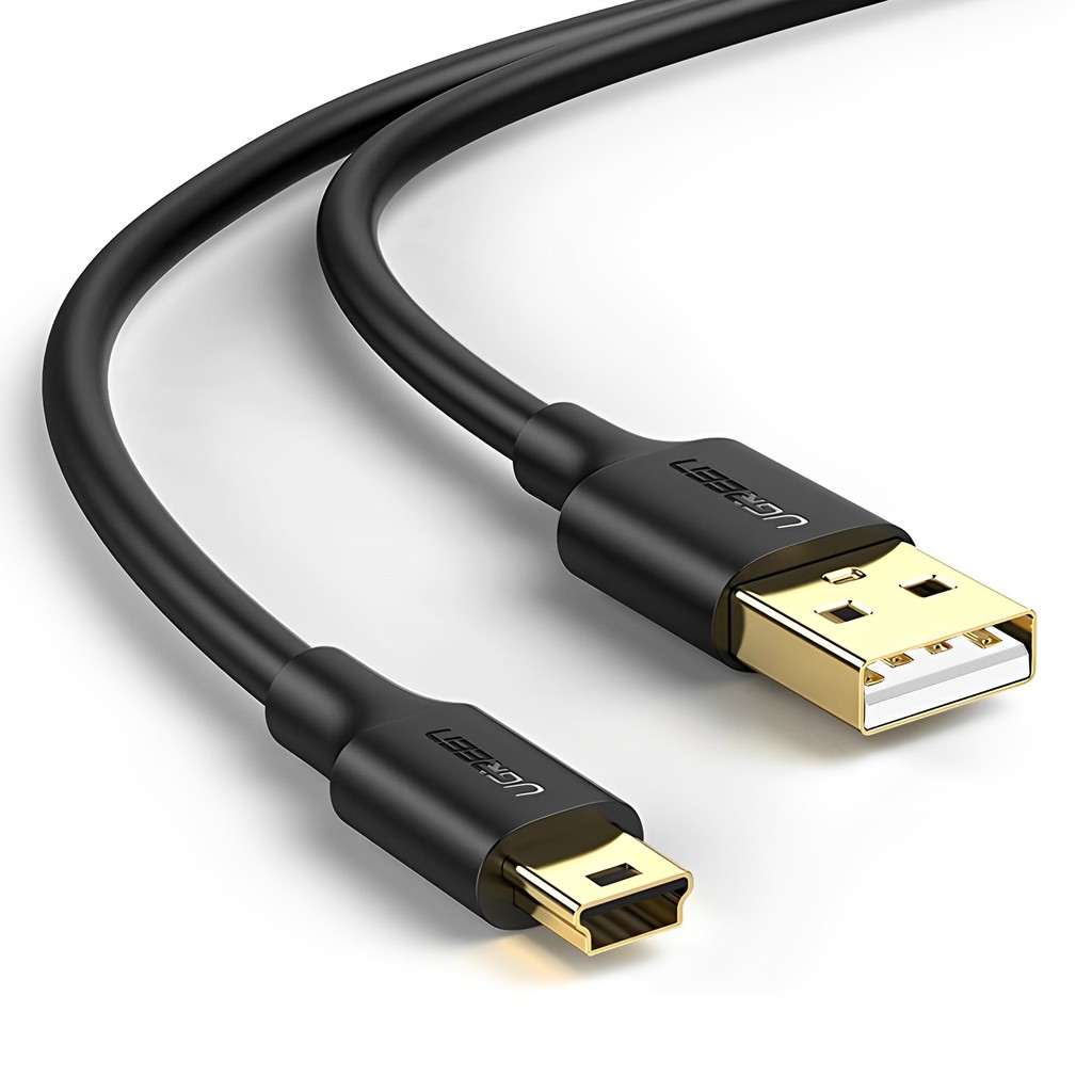 Cabo de Dados Ugreen Us132 Usb 2.0 p Mini Usb 5 Pinos 2m