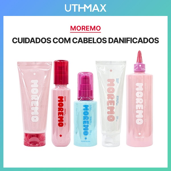[MOREMO] Série Premium Hair Care (Tratamento Milagroso 10/Milagre 2X/Bálsamo Recuperador/Essência Capilar/Óleo)