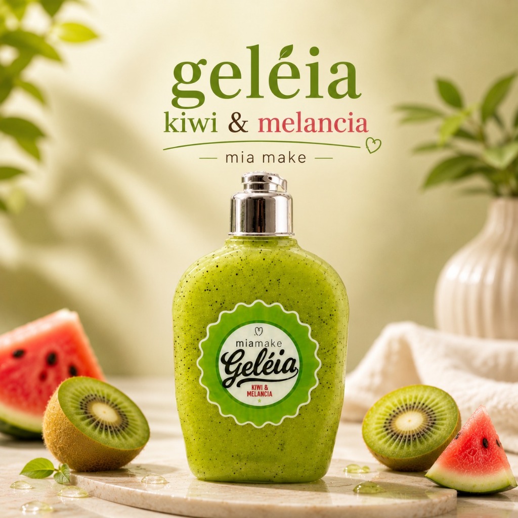 Esfoliante em Geleia de Kiwi Mia Make – Recuperador Cutâneo 230g