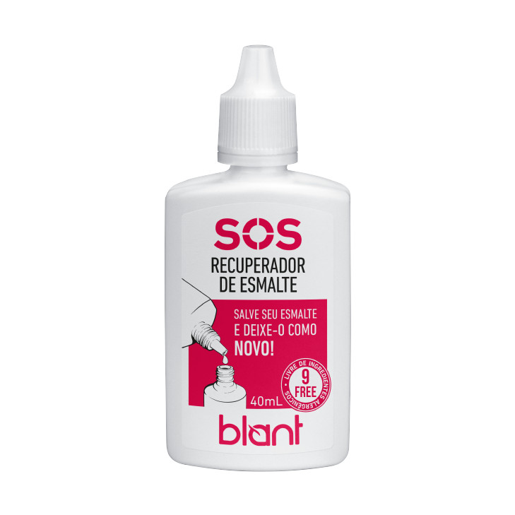 SOS Recuperador de Esmalte Blant – Restaura a Textura, o Brilho e a Fluidez de Esmaltes Endurecidos