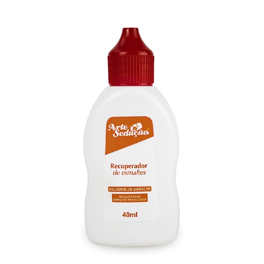 Diluente Recuperador de Esmalte Ressecado 40ml, Arte Sedução Recuperador Esmalte Ressecado
