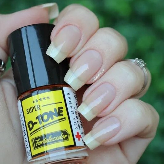 Top Beauty SOS Unhas D-Tone – Fortalecedor e Recuperador