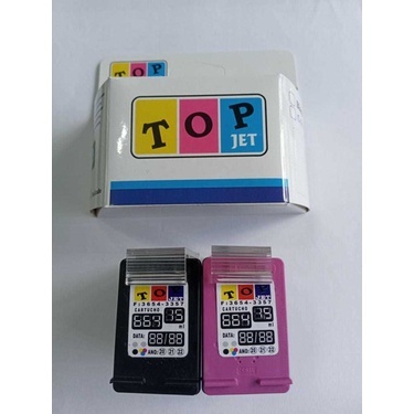 Kit 2 cartuchos de tinta 664xl Black/color Compatível 15ml