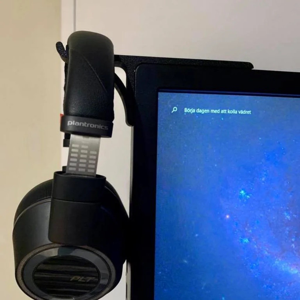 Suporte Fone Ouvido Mesa Tela  pc Headset Gamer Escritorio