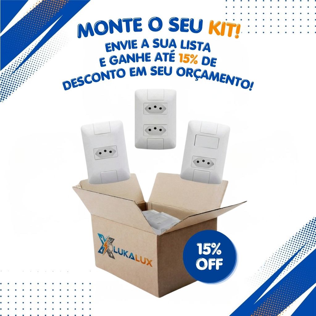 Tomadas 10A 20A Teclas Placas Furo Interruptores Simples Paralelo Usb Rj45 Cat5 Tramontina Aria