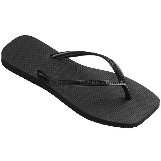Chinelo Havaianas Slim Square - Preto