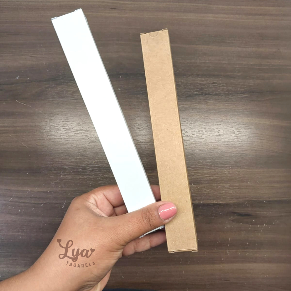 Caixinhas para Canetas ou outros produtos no Branco Offset, Kraft ou Preto