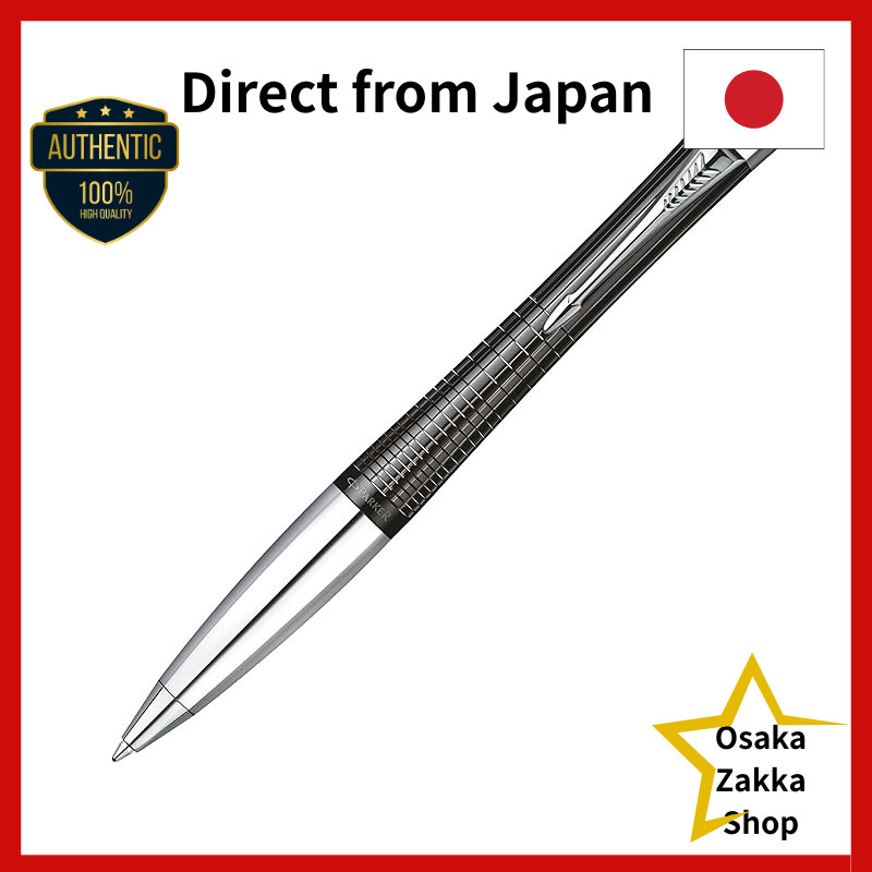 Caneta Esferográfica Parker Urban Premium-À Base De Óleo-Ebony Metal CT-Produto Autêntico Importado