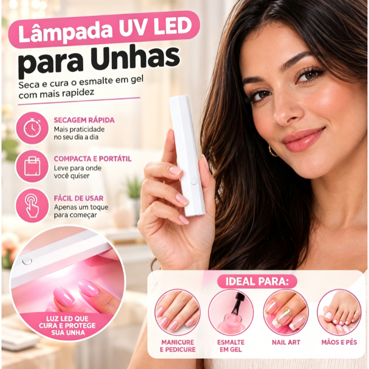 Cabine UV LED para Unhas Gel
