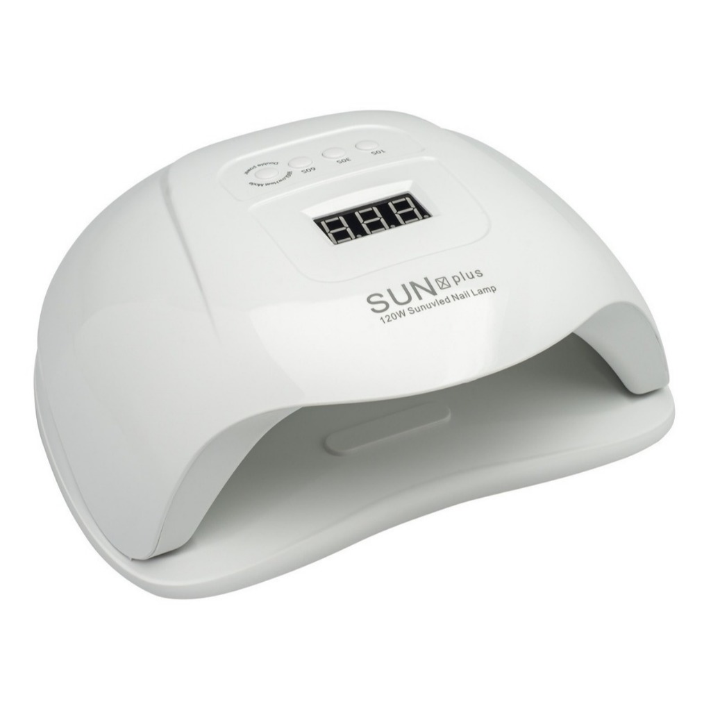 Cabine Sun X Plus 120W Secagem Rápida LED UV Gel Branco 127/220V Eficiente Facilta Atendimento