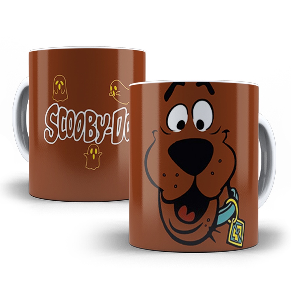 Caneca Scooby-Doo Desenho Scooby Modelo 3