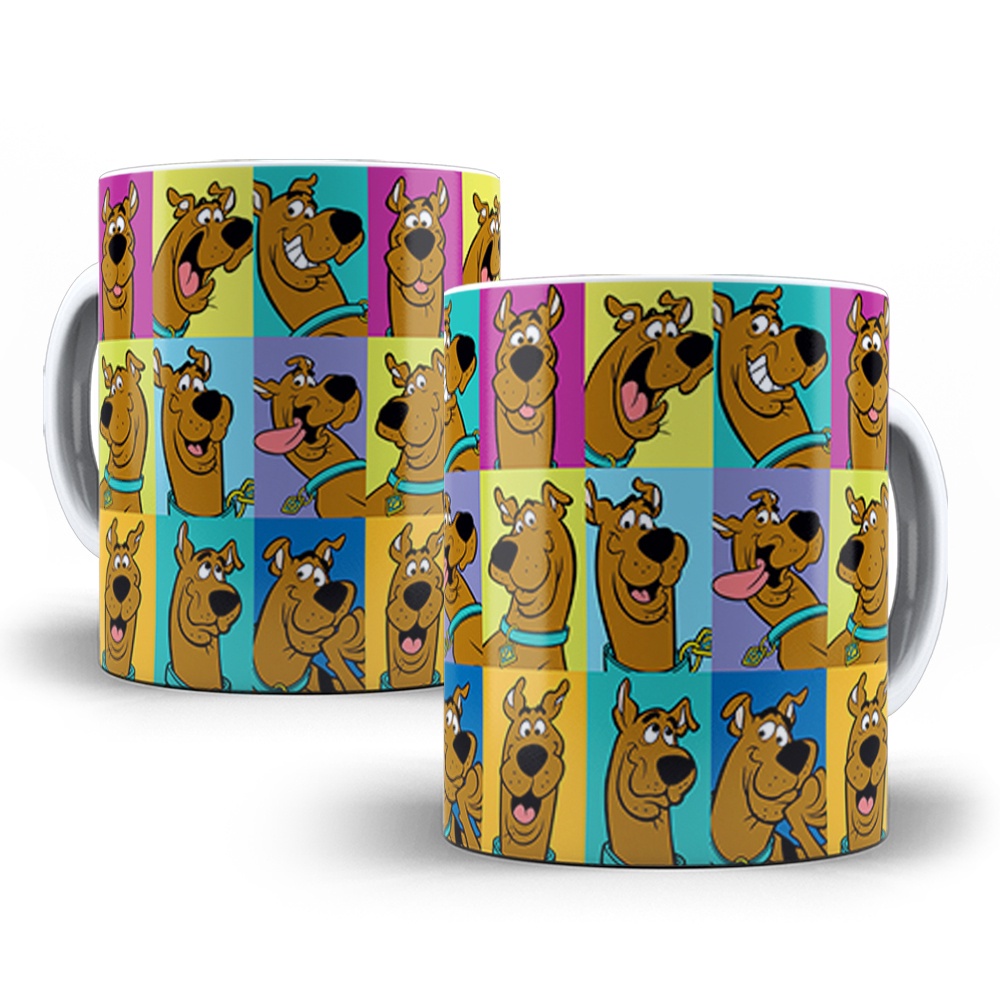 Caneca Scooby-Doo Desenho Scooby Modelo 2