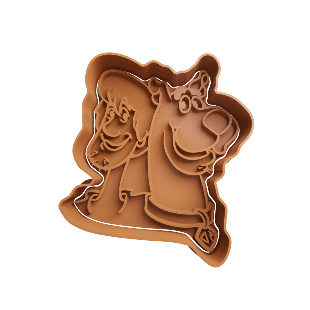 Cortador De Biscoito Scooby Doo e Shaggy - Scooby Doo